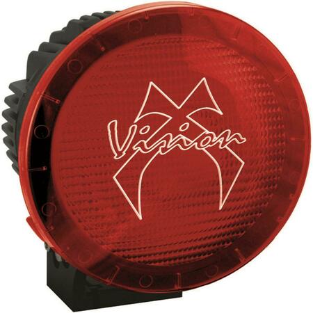 VISION X LIGHTING 9890449 8.7 in. Cannon Pcv Cover Red Flood PCV-8500RFL